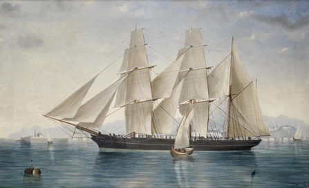 Mary Evans ship painting