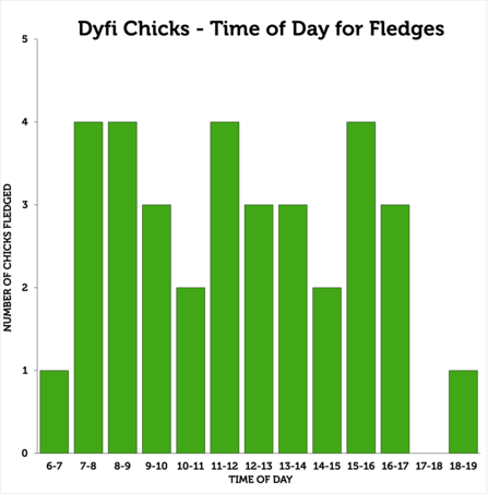 Fledging time graph